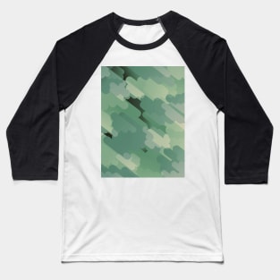Abstract Camouflage Baseball T-Shirt